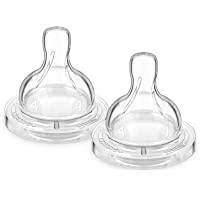 Los mejores  - Philips Avent SCF634-27 - Tetina de silicona anti-cólicos con flujo rápido- compatibles con el biberón Classicm 6m+